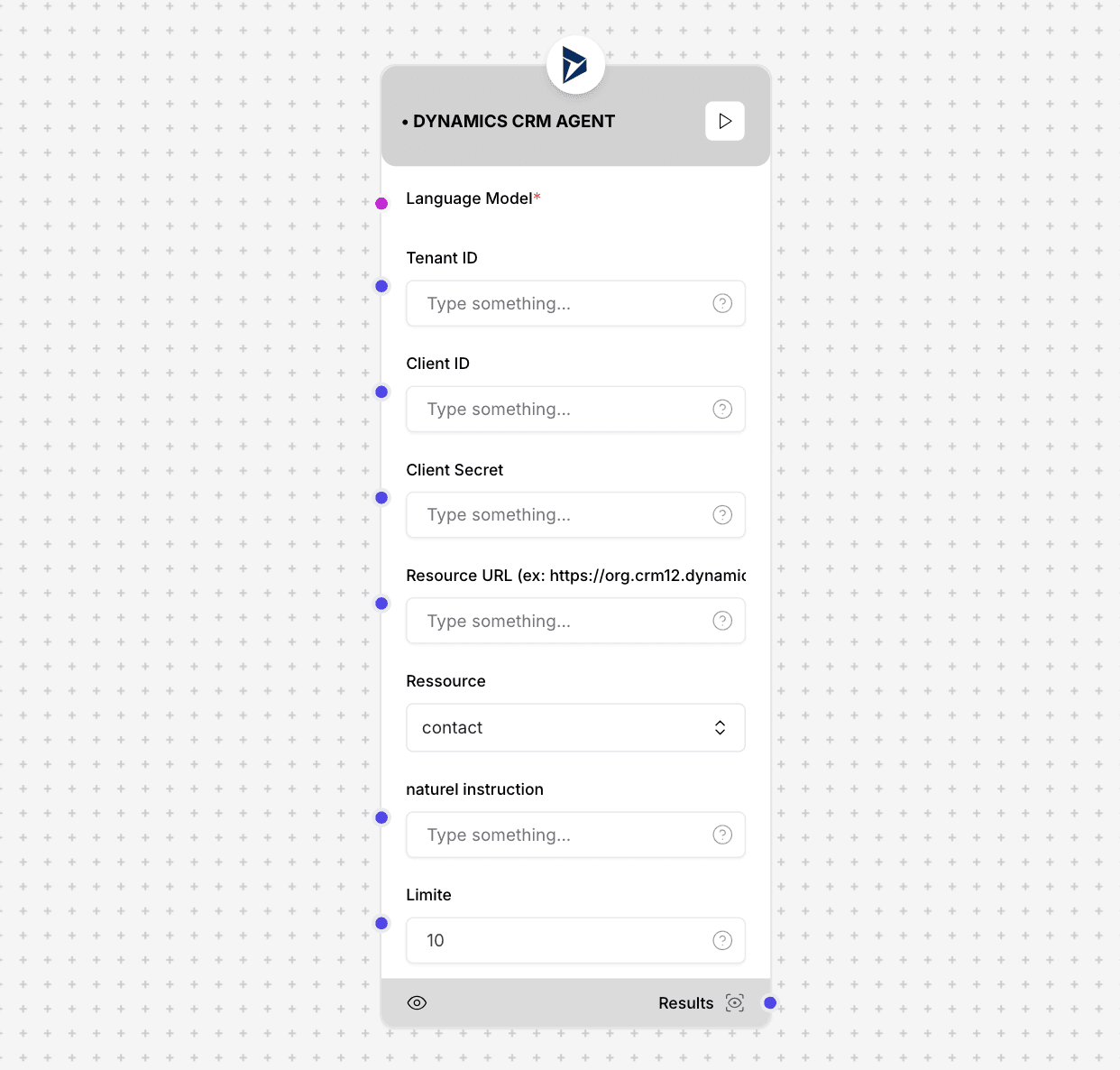 Dynamics CRM Agent