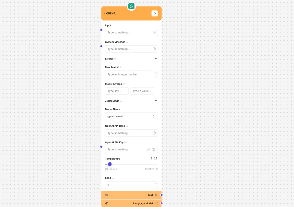 OpenAI Component