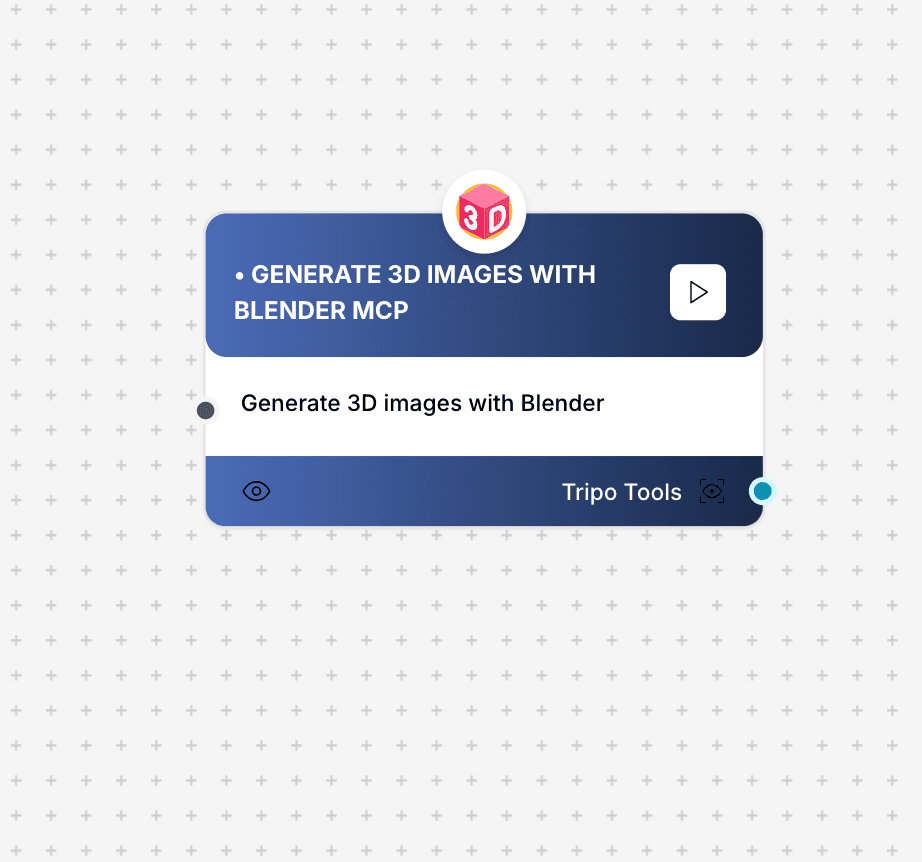 Generate 3D Images with Blender MCP Component