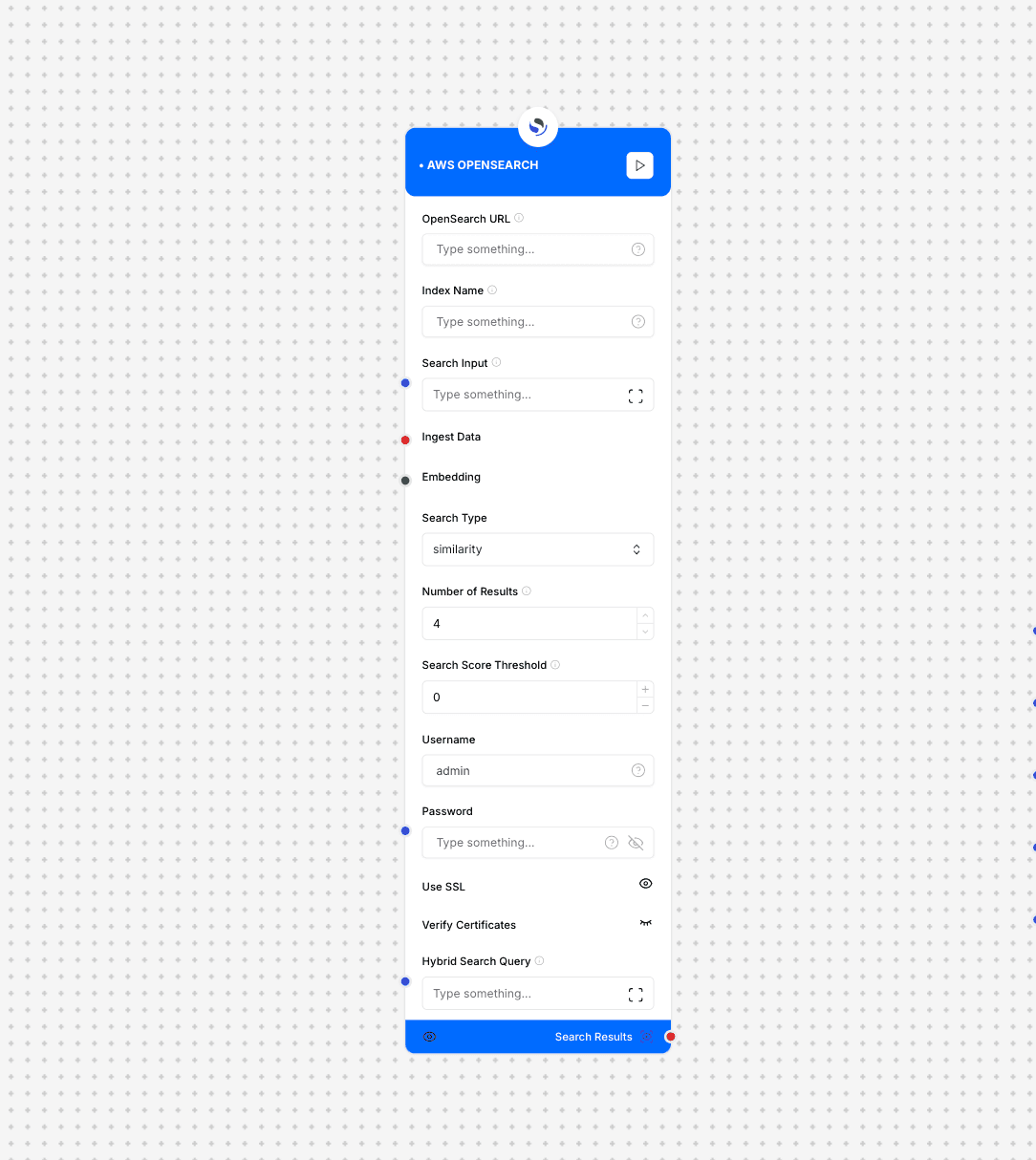 AWS OpenSearch Interface